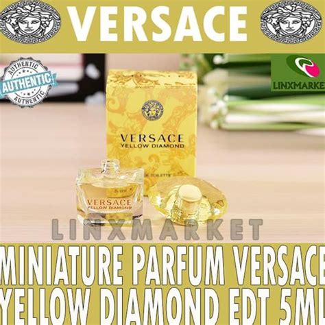 versace miniatur yellow diamond|versace yellow diamond price.